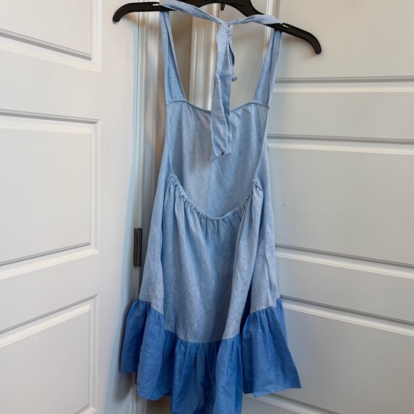 Sachin & Babi x Anthropologie Linen Halter Top Size Large - Picture 5 of 7